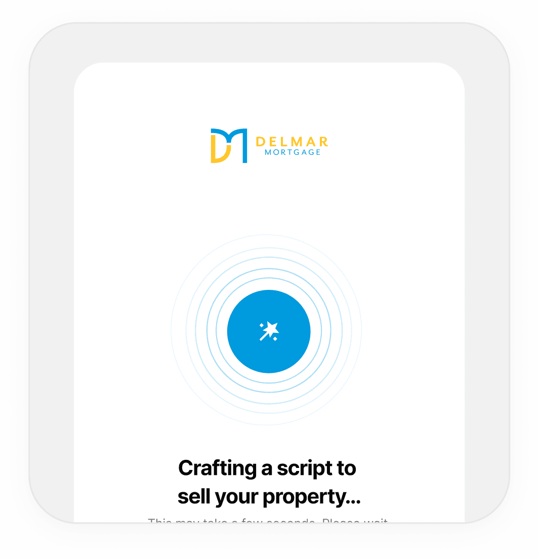 Create the script with AI